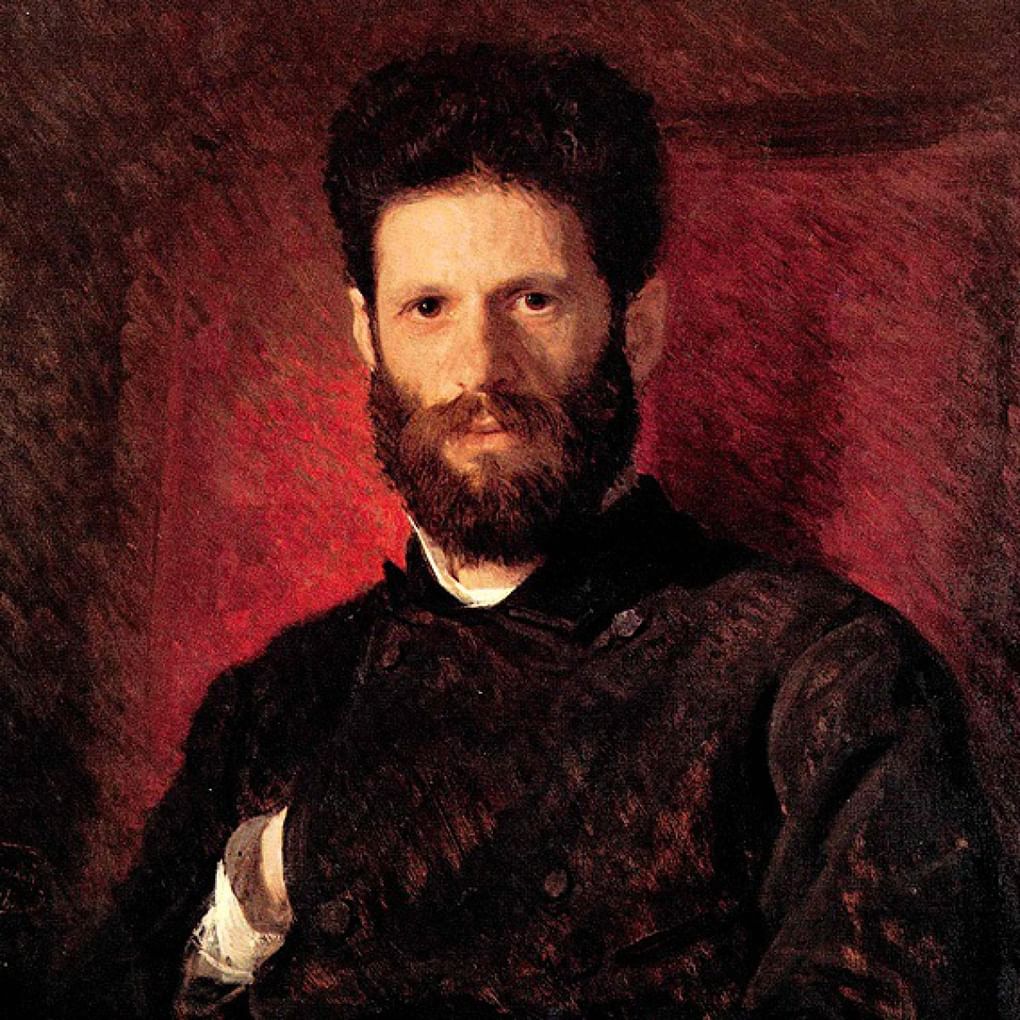 Марк Антокольский. Картина Ивана Крамского. 1876. Русский музей