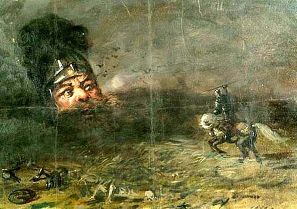 Николай Ге. Руслан и Людмила. Вторая половина XIX века. Государственный мемориальный историко-литературный и природно-ландшафтный музей-заповедник А.С. Пушкина «Михайловское», Михайловское, Псковская область